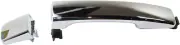 Fits SOUL 14-22 REAR EXTERIOR DOOR HANDLE RH, All Chrome, w/ Cover, w/o Smart En