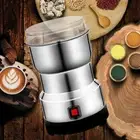 Electric Mill Coffee Bean Grinder Nut Seed Spice Crusher Blender Stainless Steel