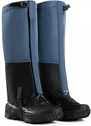 Adjustable Snow Boot Gaiters Snow Covers Mountaineering Hiking Leg Covers Breathable Men's and Women's Boot Gaiters,Suitable for Snowshoeing Hiking Mountaineering