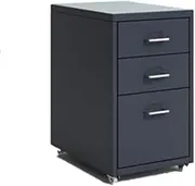 File Cabinet Mobile File Cabinet Units Filing Cabinet Multifunctional Storage Home Office for Home Office(Gray)