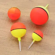 4pcs Fishing Bobbers Floats Set Plastic Fishing Round Buoy Float Bobber Fishing