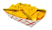 Display Faux Food Prop Nacho Cheese Tray