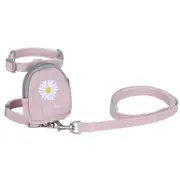 Small Pet Traction Backpack With Embroidered Cat Design Size M