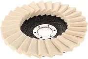 Generic Venetian Wool Polishing Disc Wool Felt Buffing Compound for Cars Grinder Buffer Pad Wheel Polishing Pad Drill Polishing Kit Polishing Buffing Pads Drill Polishing Pad White Metal