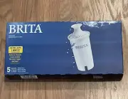Standard replacement Brita Filters for all brita systems except stream- set of 5