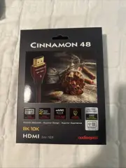 Brand New!! AudioQuest Cinnamon48 3M 4K-8K-10K HDMI Cable - Red