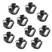 10 Pcs Camera Strap Accessories Bag Making Hardware Triangle Buckle