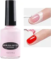 Nail Latex Peel Off,Finger Skin Protector - Liquid Latex for Nails Fast Drying Nail Polish Barrier Nail Cuticle Guard Protector for Fingers