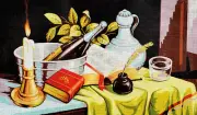 Needlepoint tapestry painted canvas C903 - Lifestyle (24"x32") GobelinL