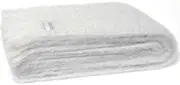 Masterweave Windermere Mohair Throw Rug Blanket - Silver