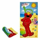 Licensed Sesame Street Elmo and Lola Sandcastle Fiber Reactive Beach/Bath Towel