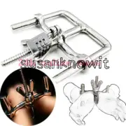 Stainless Steel Hand Cuffs Code Lock Detachable Handcuff Wrist Restraints Slaves