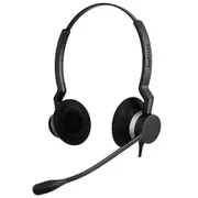 Jabra BIZ 2300 QD Wired Over-the-head Stereo Headset - Binaural - Supra-aural - Noise Cancelling Microphone - Quick Disconnect