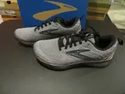 *NEW Mens Gray & Black Brooks Levitate 5 Tennis Shoes, 8.5