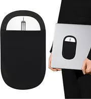 External Hard Drive Holder for Laptop - Reusable Adhesive Portable External Hard Drive Carrying Case,Elastic Stick-On Carrying Portable Hard Drive Storage Case for Computer Accessories,