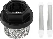 Inlet Screen with Airless Gun Filters Replacement 710046 500-200-06 Compatible with Titan Impact 440 Airless Paint Sprayers