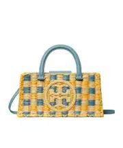 Tory Burch Fleming Soft Chain-Linked Wallet One size Dark turquoise