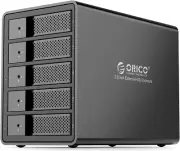 ORICO 5 Bay USB 3.0 to SATA External Hard Drive Enclosure for 3.5 Inch HDD Suppo