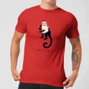 Friends Marcel The Monkey Men's T-Shirt - Red