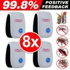 Electronic Ultrasonic Pest Reject Mosquito Cockroach Mouse Killer Repeller