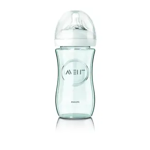 AVENT親乳感玻璃防脹氣奶瓶-240ml(單入)