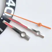 Pink Painted Orange Second Hand Watch Hands for 3230 3235 Mechanical Movement