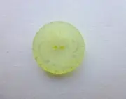 Green Concave Button 30mm (per 4 buttons)