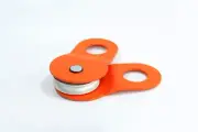 10 Ton Aluminum Wheel Snatch Block Offroad Recovery Winch Accessory Orange