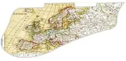 Pickguard Pick Guard 5120 Graphical Graphic Guitar Map Europe