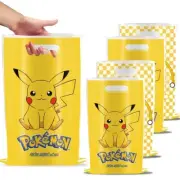 10X Happy Pikachu Candy Party Favour Bag Loot Bag Kids Birthday Supplier