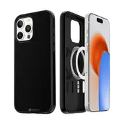 iPhone 15 Pro Max Shockproof Case Cover with Wireless Charging Support - Easy Grip, Slip-Proof, Screen & Camera Lens Guard