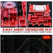 1pc 3-way Audio crossover Hi-Fi Speaker Frequency Divider Filters 100mm*150mm Q0