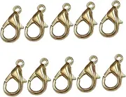 CIMAXIC Alloy Lobster Clasp Charms 100pcs Set for DIY Jewelry Necklace Bracelet Craft Projects