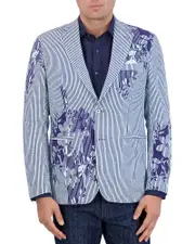 Robert Graham Daylen Cotton Blend Tailored Fit Sport Coat