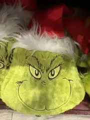 2023 Universal Studios Dr. Seuss Santa Grinch Plush Backpack