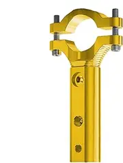 Motor Bracket for Handlebar, Motor Handlebar Bracket - Mounting Bracket Clamp Adjustable Handlebar Extender | Rise up Back View Motorcycle Accessories Mount Holder for Electric Vehicles