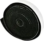 Fireproof High Heat Grill Smoker Sealing Tape BBQ Door Lid Self Adhesive Strip 2cm x 360cm Kitchen Tape Black/665