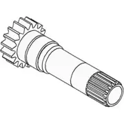 1671704M91 New Pinion Shaft Fits Massey Ferguson Tractor Models 231 240 +