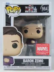 Marvel Funko Pop - Baron Zemo - Collector Corps - No. 964 - Free Protector