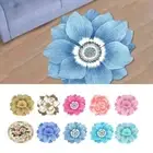 Special-shaped Flower Carpet Pastoral Blanket Lotus Floor Mat Cloakroom