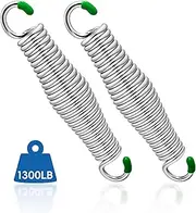 2Pack Premium Porch Swing Springs,1300lb Heavy Duty Springs, Rust Resistant Swing Springs, Spring for Swing Hammock Hanging Chair Spring for Hammock Spring,Porch Swings
