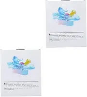 Gogogmee 2sets Laundry Sheets Fabric Dye Remover Stain Grabber Paper Wash Dyeing Absorption Sheets Pack 24pcs*2