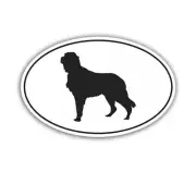 Irish Setter Euro Oval Sticker