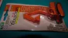 HO SMART TOY ORANGE CONSTRUCTION BACK HOE NIP OLD STOCK