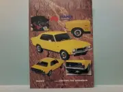BIANTE 1/18 A5 LEAFLET for LJ GTR XU-1 TORANA in MUSTARD yellow NOT THE CAR
