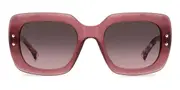 Carolina Herrera HER 0186/S 82U/M2 Women’s Sunglasses Burgundy Size 52