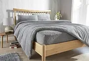 Teddy Fleece Extra Deep Fitted Sheet Cosy Warm Fluffy Fitted Bed Sheets, King Grey