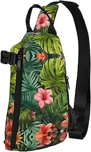 WURTON Manatee Animals Print Crossbody Backpack,Travel Hiking Cross Bag Diagonally, Cycling Bag