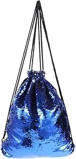 [Healeved] Women's Sequin Drawstring Bag Backpack Special Design Lightweight Scratch-resistant for Occasions