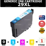 1x Generic 29XL 29 XL T2992 Cyan Ink Cartridge For Epson XP235 XP245 XP432 XP442